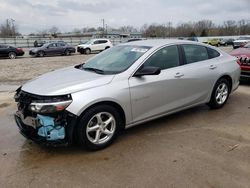 Salvage cars for sale from Copart Louisville, KY: 2016 Chevrolet Malibu LS