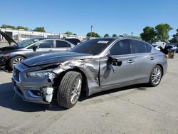 Infiniti salvage cars for sale: 2019 Infiniti Q50 Luxe