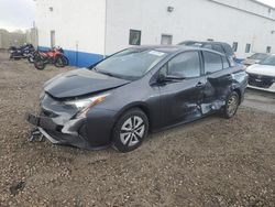 Toyota salvage cars for sale: 2017 Toyota Prius