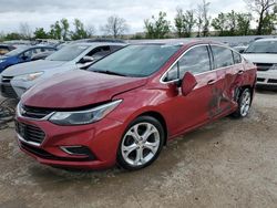 2017 Chevrolet Cruze Premier en venta en Bridgeton, MO