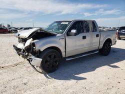 Salvage cars for sale from Copart New Braunfels, TX: 2007 Ford F150 Supercrew