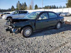 Chevrolet salvage cars for sale: 2002 Chevrolet Malibu