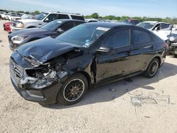 Salvage cars for sale from Copart San Antonio, TX: 2018 Hyundai Accent SE