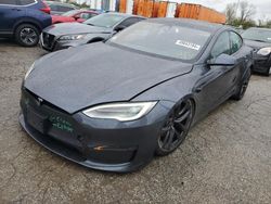 Tesla Model s salvage cars for sale: 2021 Tesla Model S