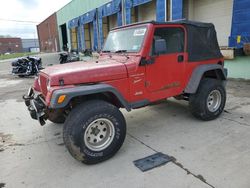 Jeep Wrangler Vehiculos salvage en venta: 1999 Jeep Wrangler / TJ Sport