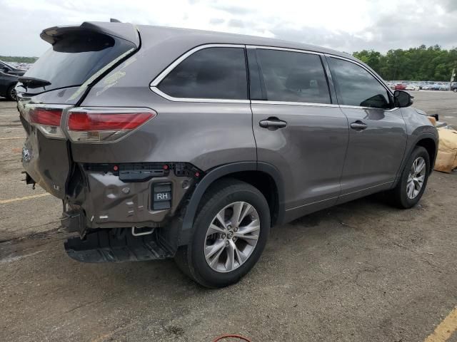 2016 Toyota Highlander LE