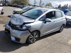 Salvage cars for sale from Copart Woodburn, OR: 2017 Honda FIT EX