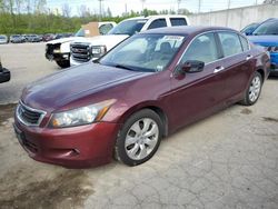 Salvage cars for sale from Copart Bridgeton, MO: 2009 Honda Accord EXL