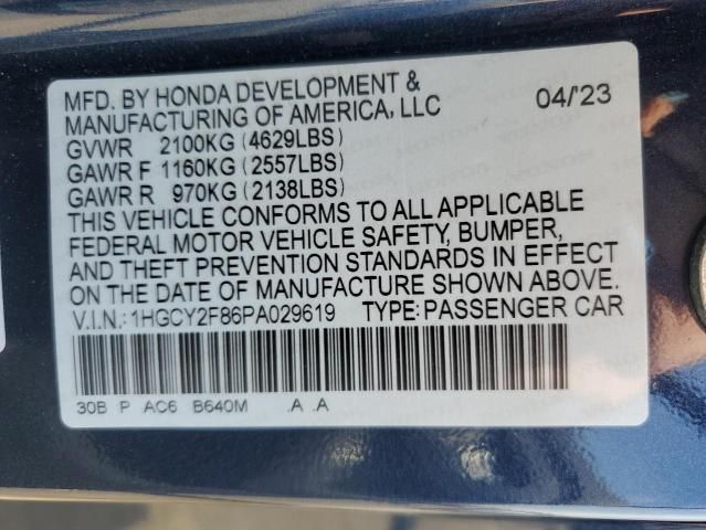 2023 Honda Accord Touring Hybrid