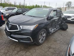 Acura salvage cars for sale: 2019 Acura MDX