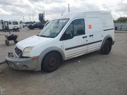 Salvage cars for sale from Copart Miami, FL: 2012 Ford Transit Connect XL