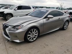 Lexus RC Vehiculos salvage en venta: 2016 Lexus RC 200T