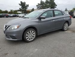 Vehiculos salvage en venta de Copart San Martin, CA: 2018 Nissan Sentra S