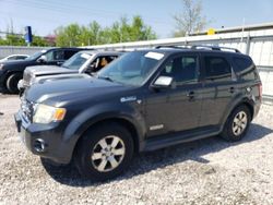 Salvage cars for sale from Copart Walton, KY: 2008 Ford Escape Limited