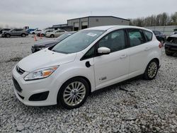 Ford salvage cars for sale: 2017 Ford C-MAX SE