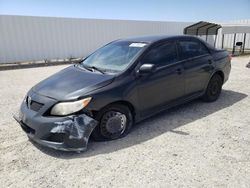 Toyota Corolla Base salvage cars for sale: 2009 Toyota Corolla Base