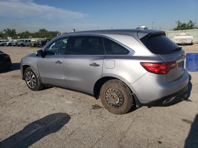 2016 Acura MDX Technology