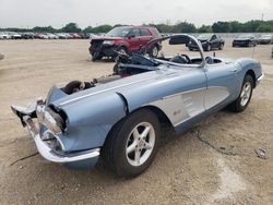 Vehiculos salvage en venta de Copart San Antonio, TX: 1959 Chevrolet Corvette