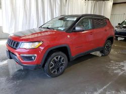 Jeep salvage cars for sale: 2019 Jeep Compass Trailhawk
