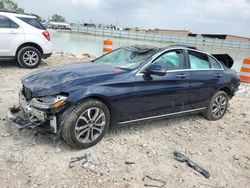 Mercedes-Benz salvage cars for sale: 2016 Mercedes-Benz C 300 4matic