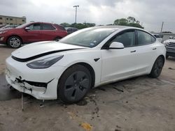 2021 Tesla Model 3 en venta en Wilmer, TX