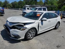 Honda Civic lx Vehiculos salvage en venta: 2022 Honda Civic LX