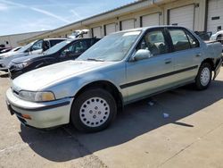 Honda Accord salvage cars for sale: 1992 Honda Accord LX