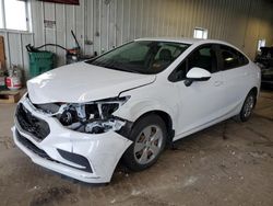 Chevrolet Cruze salvage cars for sale: 2018 Chevrolet Cruze LS