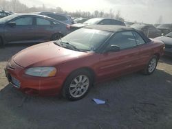 Chrysler Vehiculos salvage en venta: 2002 Chrysler Sebring GTC