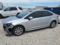 Salvage cars for sale from Copart New Braunfels, TX: 2023 Toyota Corolla LE