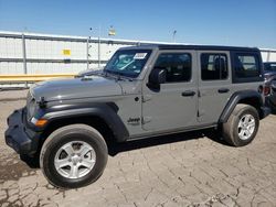 Salvage cars for sale from Copart Dyer, IN: 2021 Jeep Wrangler Unlimited Sport