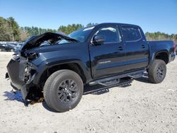 Salvage cars for sale from Copart Mendon, MA: 2021 Toyota Tacoma Double Cab
