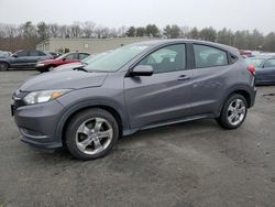 Salvage cars for sale from Copart Exeter, RI: 2017 Honda HR-V LX