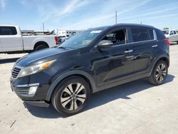 KIA Sportage salvage cars for sale: 2012 KIA Sportage EX