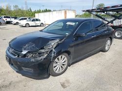 Honda salvage cars for sale: 2015 Honda Accord EX