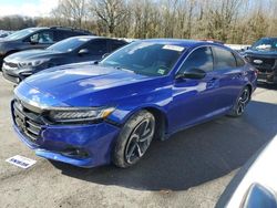 Honda Accord salvage cars for sale: 2022 Honda Accord Sport SE