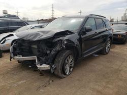 Ford Explorer xlt salvage cars for sale: 2021 Ford Explorer XLT