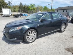 Salvage cars for sale from Copart York Haven, PA: 2014 Lincoln MKS