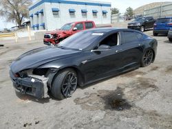 Salvage cars for sale from Copart Albuquerque, NM: 2013 Tesla Model S