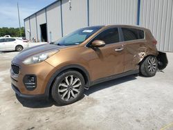 KIA salvage cars for sale: 2017 KIA Sportage EX