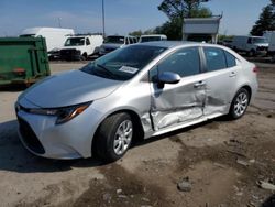 Toyota Corolla le salvage cars for sale: 2021 Toyota Corolla LE