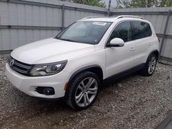 Volkswagen salvage cars for sale: 2012 Volkswagen Tiguan S