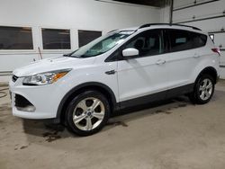 Ford Escape SE salvage cars for sale: 2015 Ford Escape SE