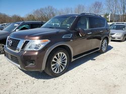 Nissan salvage cars for sale: 2017 Nissan Armada SV