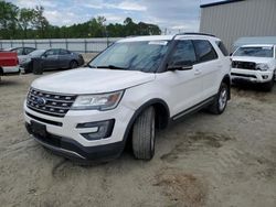 Ford Explorer xlt salvage cars for sale: 2016 Ford Explorer XLT