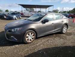 Mazda 3 Sport salvage cars for sale: 2015 Mazda 3 Sport