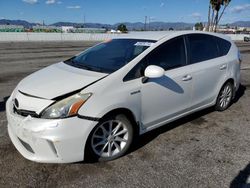 Salvage cars for sale from Copart Van Nuys, CA: 2012 Toyota Prius V
