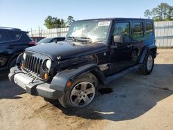 Jeep salvage cars for sale: 2010 Jeep Wrangler Unlimited Sahara