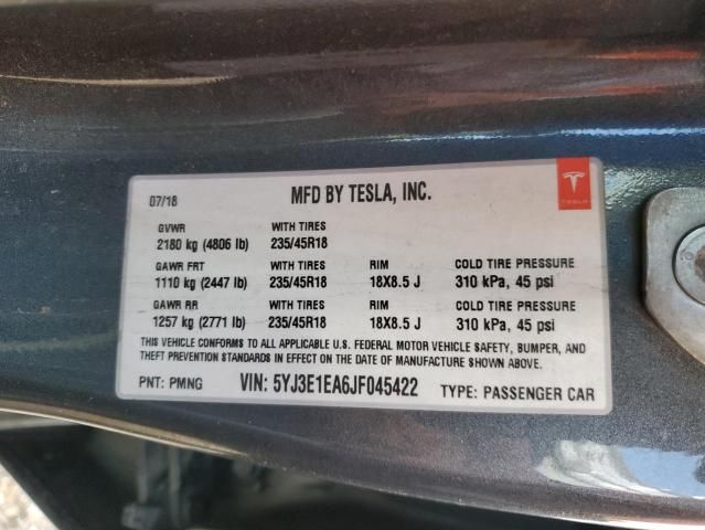 2018 Tesla Model 3