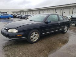 Chevrolet salvage cars for sale: 1998 Chevrolet Monte Carlo LS